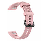 Ремінець Twill Silicone Strap для Huawei Band 3 / 3 Pro / 4 Pro Nude, фото 4