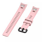 Ремінець Twill Silicone Strap для Huawei Band 3 / 3 Pro / 4 Pro Nude, фото 5