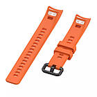 Ремінець Twill Silicone Strap для Honor Band 4 / 5 Orange, фото 5