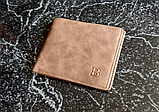 Чоловічий гаманець портмоне коричневий, фото 9