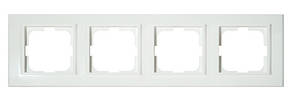 Рамка 4-на біла MINA