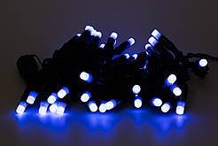 Світлодіодна новорічна гірлянда, 4 м, 40 л, синій, IP44, LED (040537)
