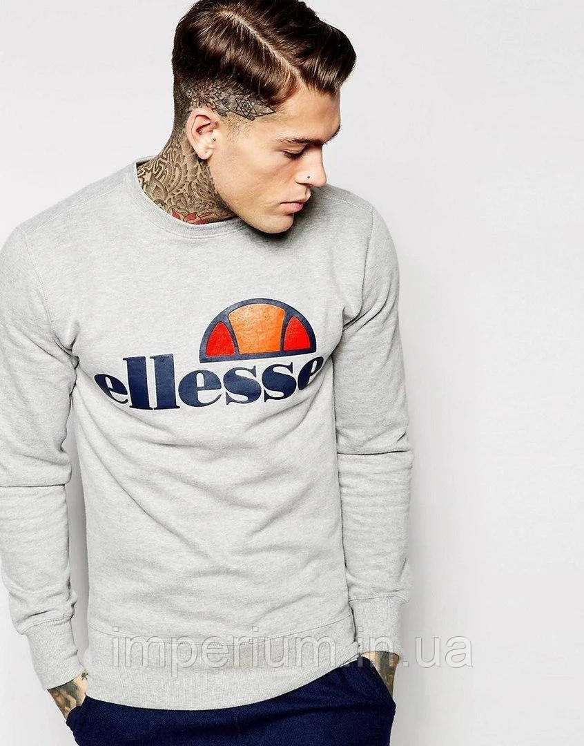 Стильний світшот | кофта logo ellesse