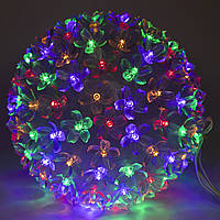 Светящийся шар, 19 см, 150л, разноцветный, IP20, Новогодняя светодекорация (650590)