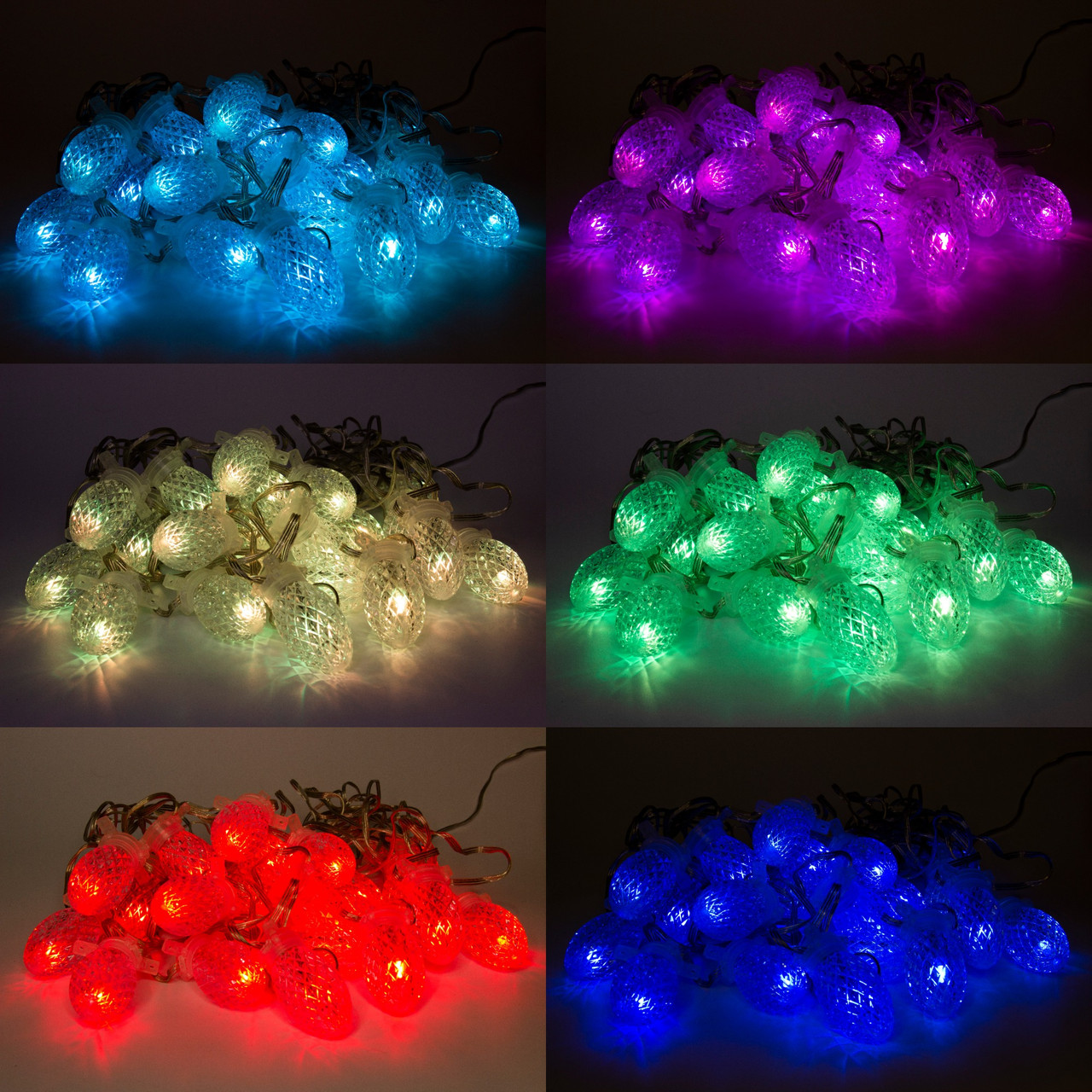 Світлодіодна новорічна гірлянда, 20Л, змінює колір, IP44, LED (651580)