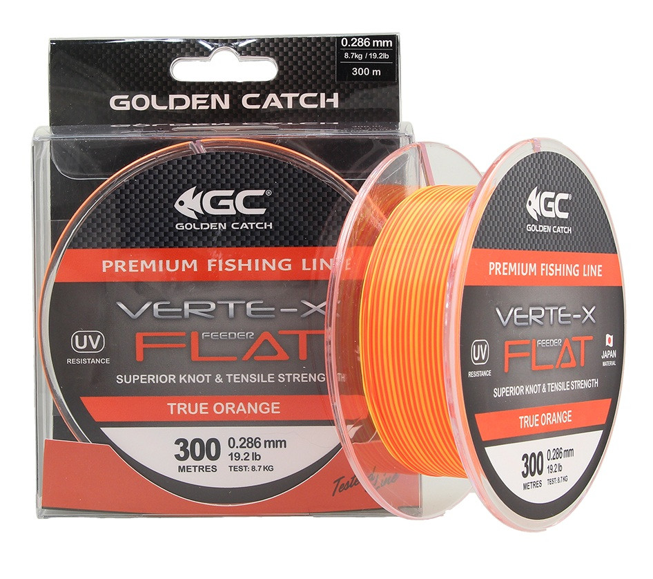 Волосінь Golden Catch Verte-X Flat 300 м, 0.234 мм, фото 1