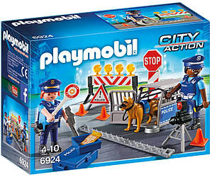 Playmobil 6924 Поліцейська дорожня огорожа Place of Police Block