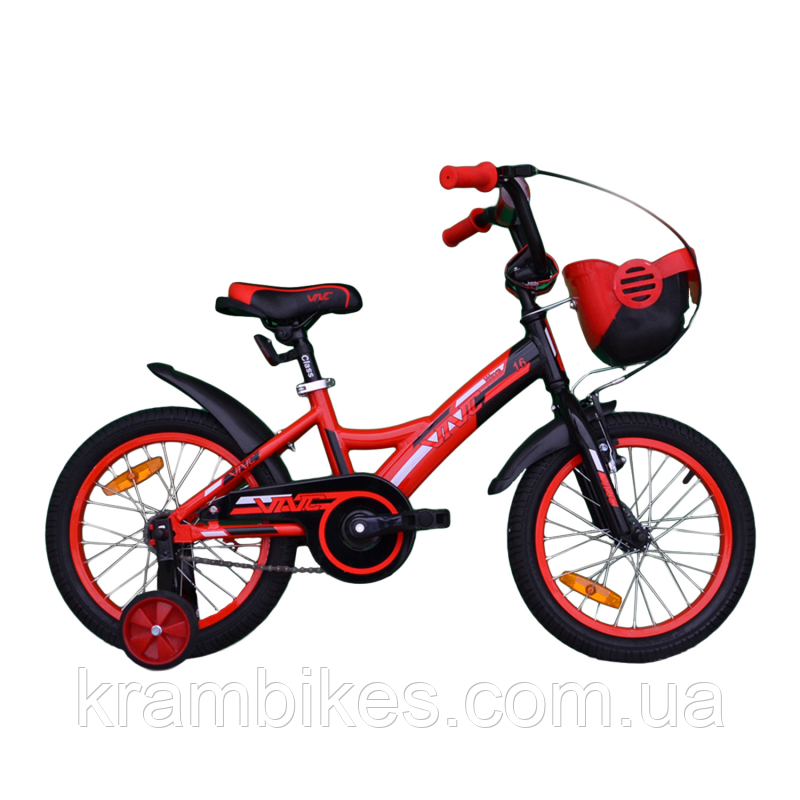 Велосипед дитячий VNC - Wave 16" 22см red/black (shiny)
