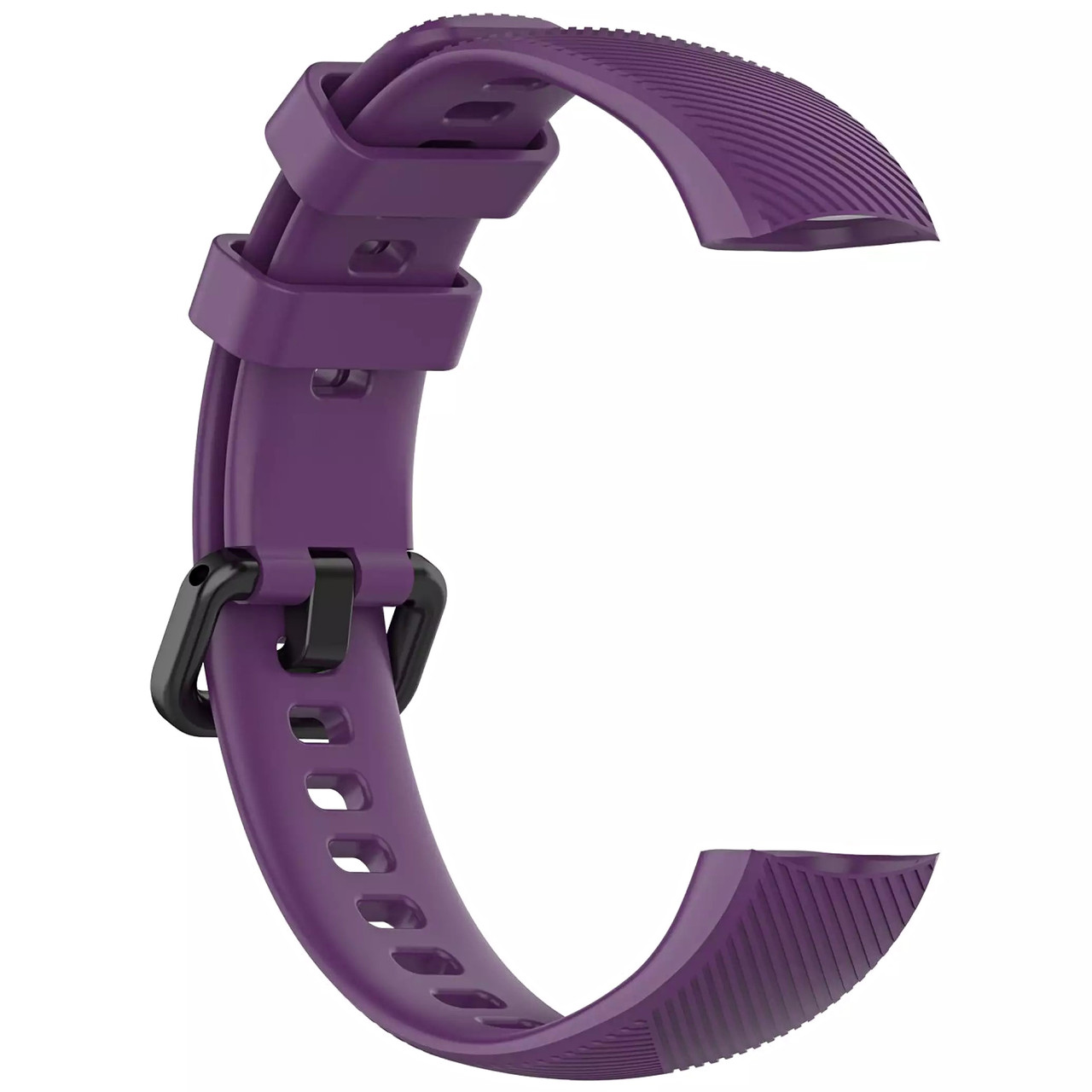 Ремінець Twill Silicone Strap для Honor Band 4 / 5 Purple