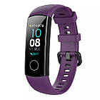 Ремінець Twill Silicone Strap для Honor Band 4 / 5 Purple, фото 3