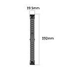 Ремінець Metal Armor Strap для Huawei Band 3 / 3 Pro / 4 Pro Rose Gold, фото 7