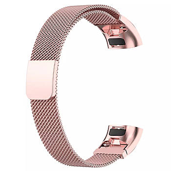 Ремінець Magnetic Metal Strap для Huawei Band 3 / 3 Pro / 4 Pro Rose Gold