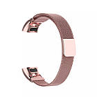 Ремінець Magnetic Metal Strap для Huawei Band 3 / 3 Pro / 4 Pro Rose Gold, фото 5