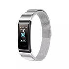 Ремінець Magnetic Metal Strap для Huawei Band 3 / 3 Pro / 4 Pro Silver, фото 3