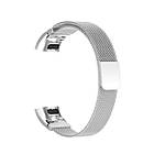 Ремінець Magnetic Metal Strap для Huawei Band 3 / 3 Pro / 4 Pro Silver, фото 5