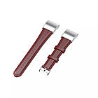 Шкіряний ремінець Leather Strap для Huawei Band 3 / 3 Pro / 4 Pro Rose Red, фото 5