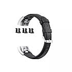 Шкіряний ремінець Leather Strap для Huawei Band 3 / 3 Pro / 4 Pro Black, фото 4