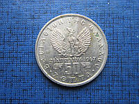Монета 50 лепта Греція 1973 1971 чорні Ронді птиця фенікс 2 роки ціна за 1 монету