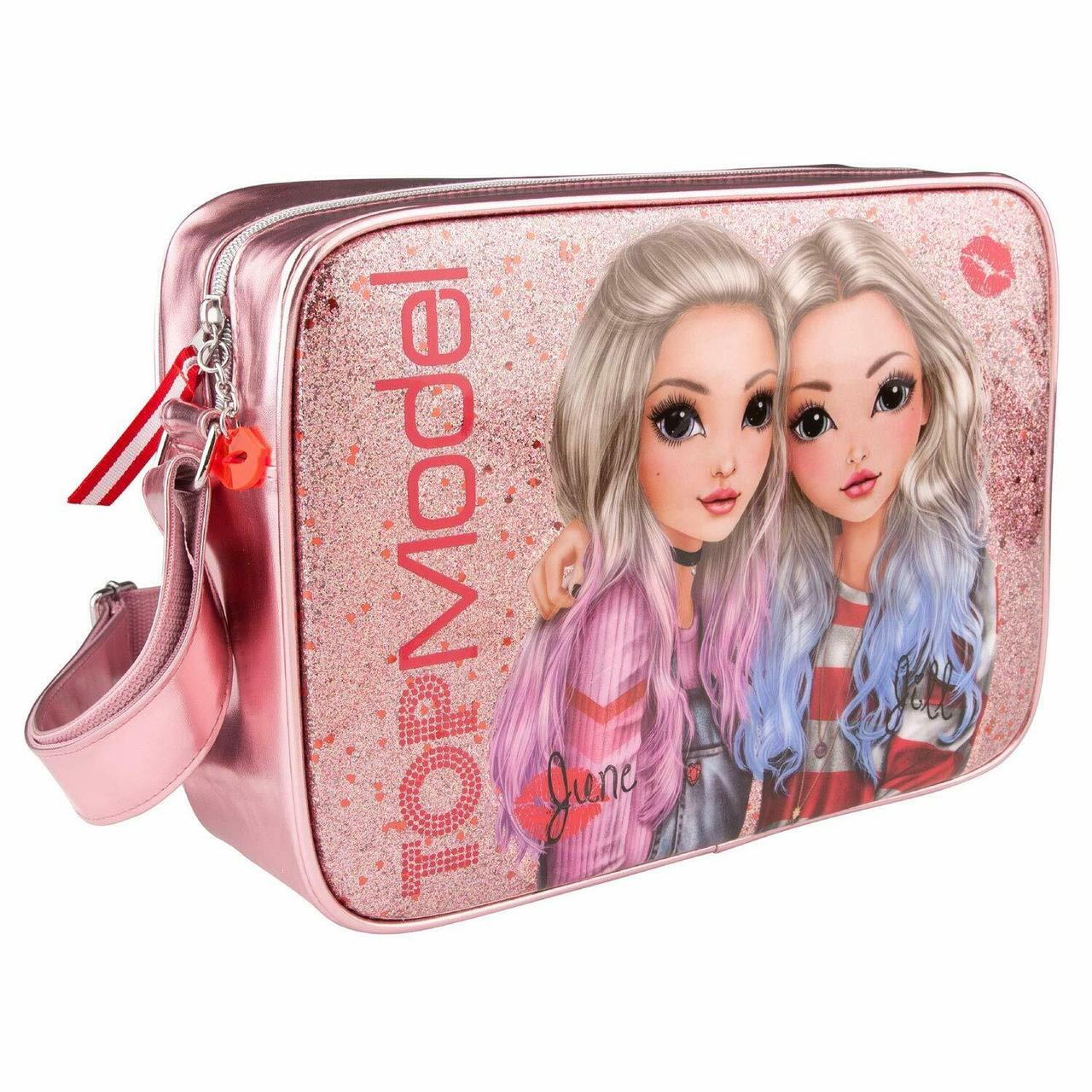 Сумка TOP Model, Друзі рожевий металік Top-model, фото 1