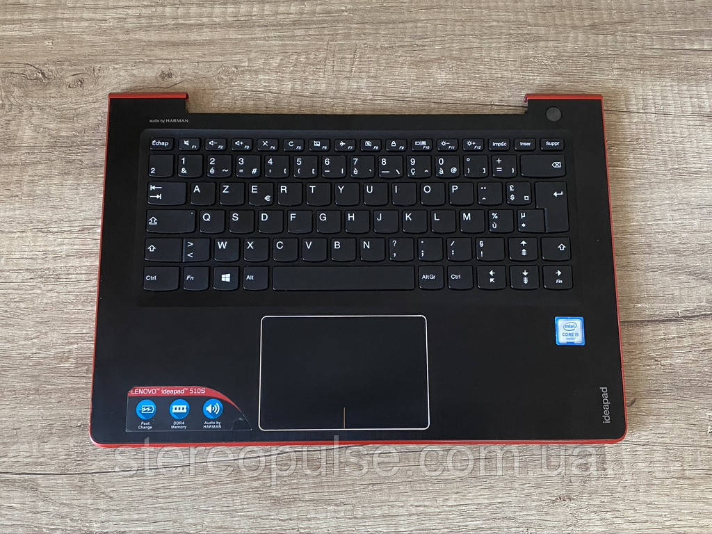 Топкейс у зборі з клавіатурою для ноутбука Lenovo Ideapad 510S-14ISK
