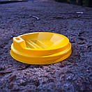 Кришка для стакану 340 мл Помаранчева  "Ромб 79" ( 50шт/уп ), фото 2