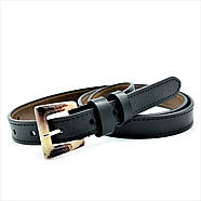 Шкіряний ремінь Чорний Weatro nw-zh25k-0123, фото 2