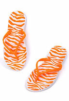 В'єтнамки Dupe зебра жовтогарячого кольору розмір 37-38