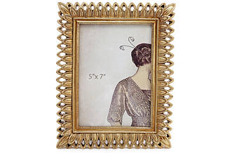 Рамка для фото Глорія, 24см, колір - золото