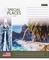 Зошити 24 арк. клітинка "Spacial places" 764912