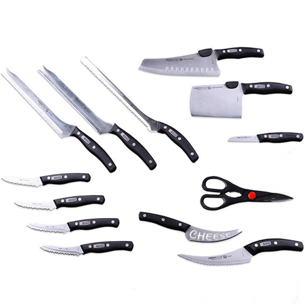 Набор кухонных ножей Miracle BladeWorld Class 13-pcs Knife Set, без подставки - фото 8 - id-p14898861