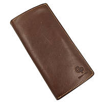 Оригінальний шкіряний гаманець Україна коричневий Арт.5126/23 "GP" Італія - (Україна), фото 1