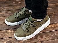 Мужские кожаные кроссовки Laco$te зеленые 40 41 42 размер
