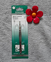 Пінцет для брів Zinger рівний