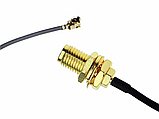 Антена GSM для SIM800L з перехідником, фото 2