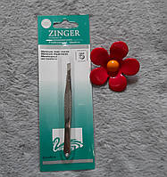 Пінцет для брів Zinger скошений