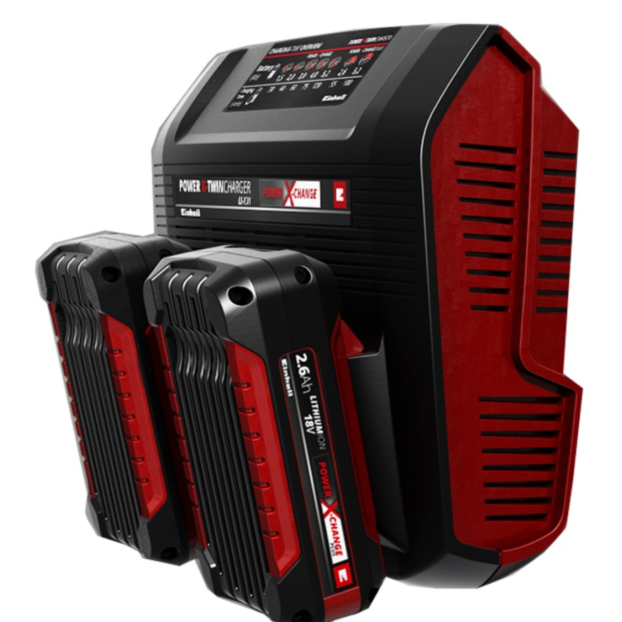 Зарядний пристрій Einhell Power-X-Twincharger 3 A, фото 1