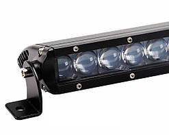 Фара-LED Балка  183*80*43mm  30W (5W*6) 10-30V  Дальний/Spot (LC4 4D 30W) (1шт) (рассеянно)