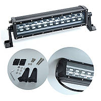 Фара-LED Балка 370*85*90 mm 60 W (5W*12) 10-30V Ближній з неоновим Ободом 4 режими "Лідер" (K60W)