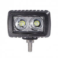 Фара-LED  Прямоугол  10W (5W*2) 10-30V  76*49*49mm  Дальний/Spot (144-10) (1шт)   3378