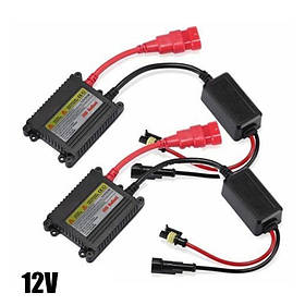 Блок розпалювання 12 V 35 W Slim DC "Ballast" у коробці 2 шт (9-16 V) "Квант" (6 міс.гарантія)