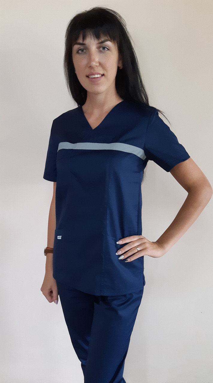 Жіночий костюм Швидкої допомоги бавовна короткий рукав, фото 1