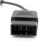 Перехідник з OBD2 16pin мама на Subaru 9pin тато, фото 2