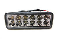 Фара-LED Прямоугол 36W (3W*12) 10-30V 150*54*40mm Дальний/Spot (156-36W) (1шт) 3 300