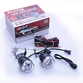 LED протитуманні Фари Лінза D=70мм 12V/9W 6000K/ZES (2шт) ! кнопка вкл/викл DLAA LP1275 (6)