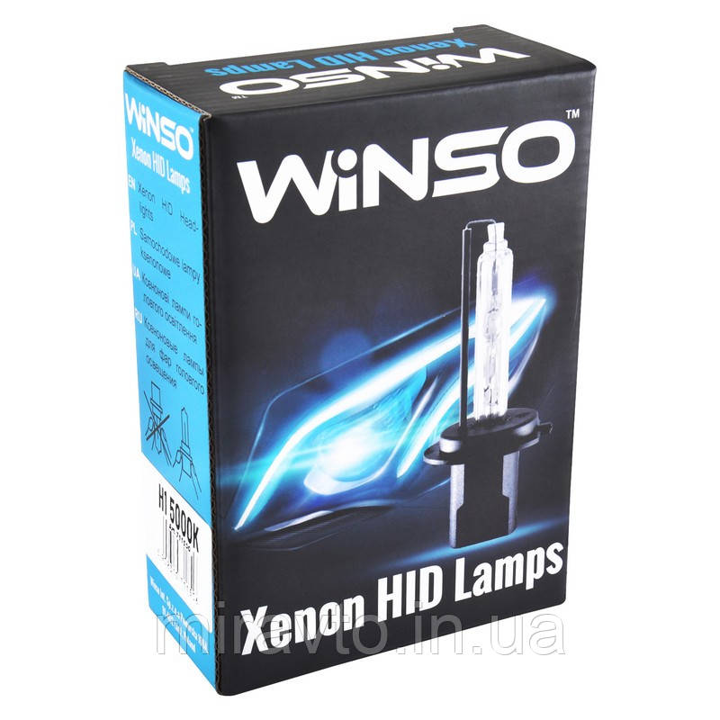Лампа Ксенон H7 5000K 35W "Winso" (2шт)*