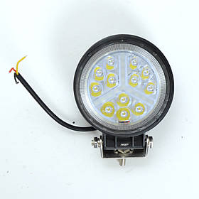 Фара-LED Круг 36W (3W*12) 10-30V Ø 110*25mm Дальний+Повторитель поворота (4062)