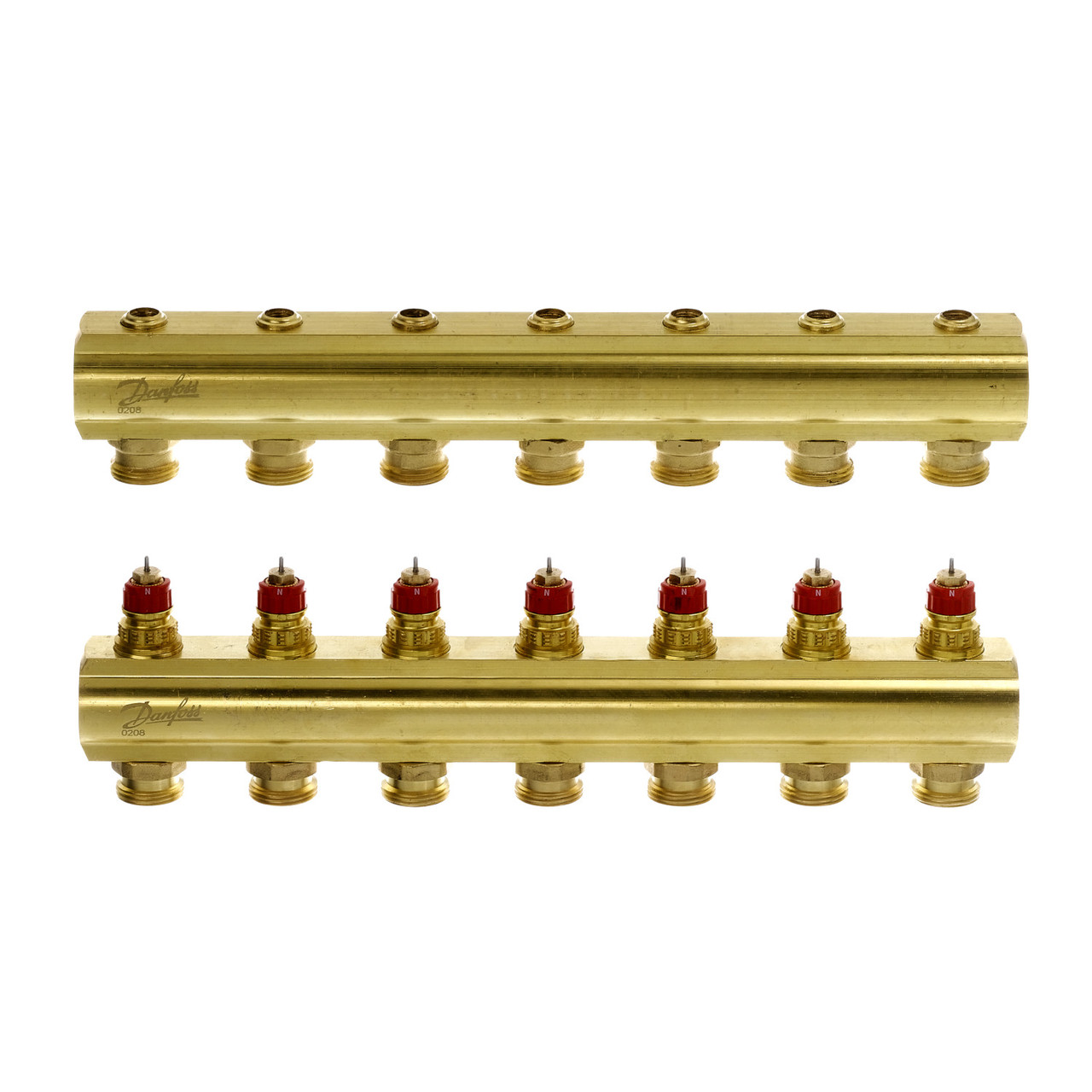 Danfoss FHF-7 (088U0507) Колектор з термостатичними вставками