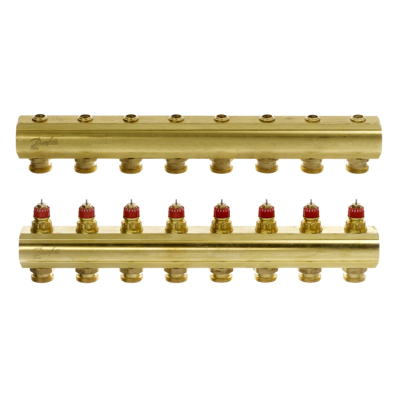 Danfoss FHF-8 (088U0508) Колектор з термостатичними вставками