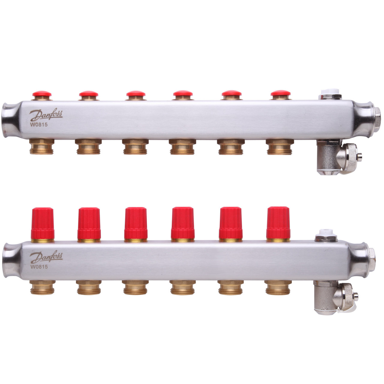 Danfoss SSM-6 (088U0806) Колектор з нержавіючої сталі без ротаметрів