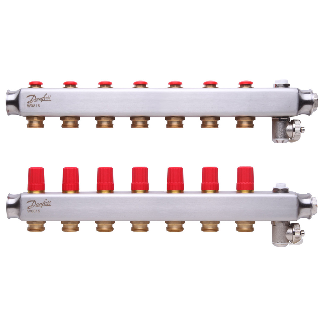 Danfoss SSM-7 (088U0807) Колектор із нержавіючої сталі без ротаметрів